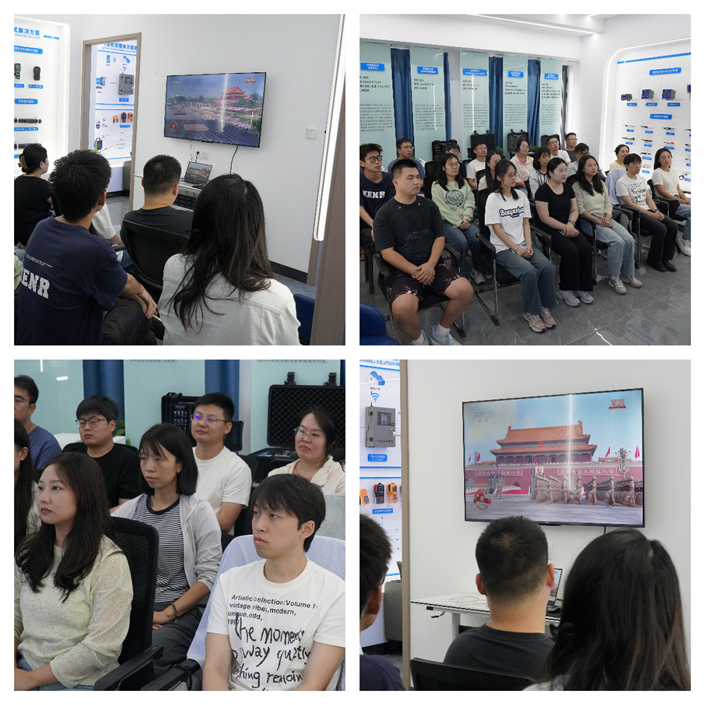 贏潤(rùn)集團(tuán)致敬抗戰(zhàn)勝利80周年：全員觀閱兵，傳承歷史精神