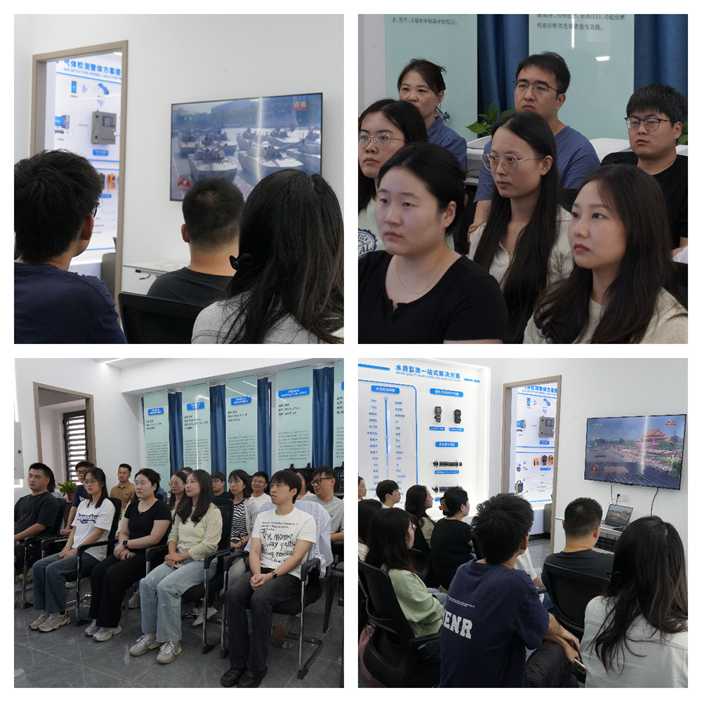 贏潤(rùn)集團(tuán)全員觀看抗戰(zhàn)勝利80周年閱兵：銘記歷史，科技報(bào)國(guó)